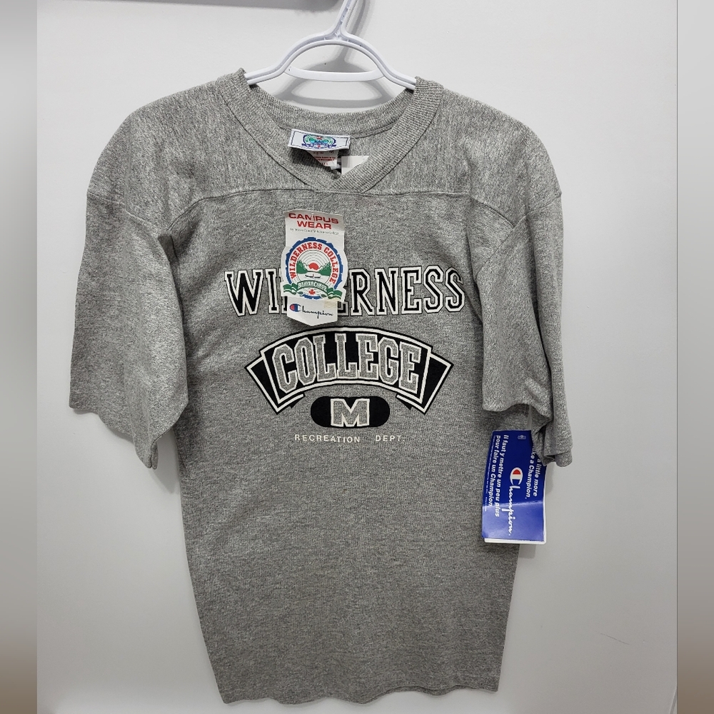 Champion X Campus Wear X Beaver Canoe Vintage Wilderness College Tee